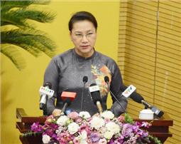 Chủ tịch Quốc hội Nguyễn Thị Kim Ngân dự khai mạc Kỳ họp thứ 15, HĐND thành phố Hà Nội khóa XV